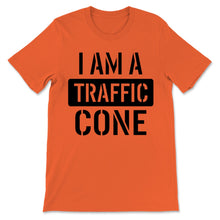 Load image into Gallery viewer, I Am A Traffic Cone Costume Easy Simple Halloween Costume Orange
