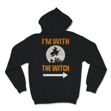 Load image into Gallery viewer, I&#39;m With The Witch Shirt Funny Halloween Couple Costume Gift For Him
