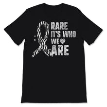 Load image into Gallery viewer, Rare Disease Day Rare It&#39;s Who We Are Shirt Gift Women Men Kids Girls

