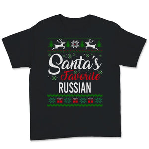 Santas Favorite Russian Christmas Ugly Sweater