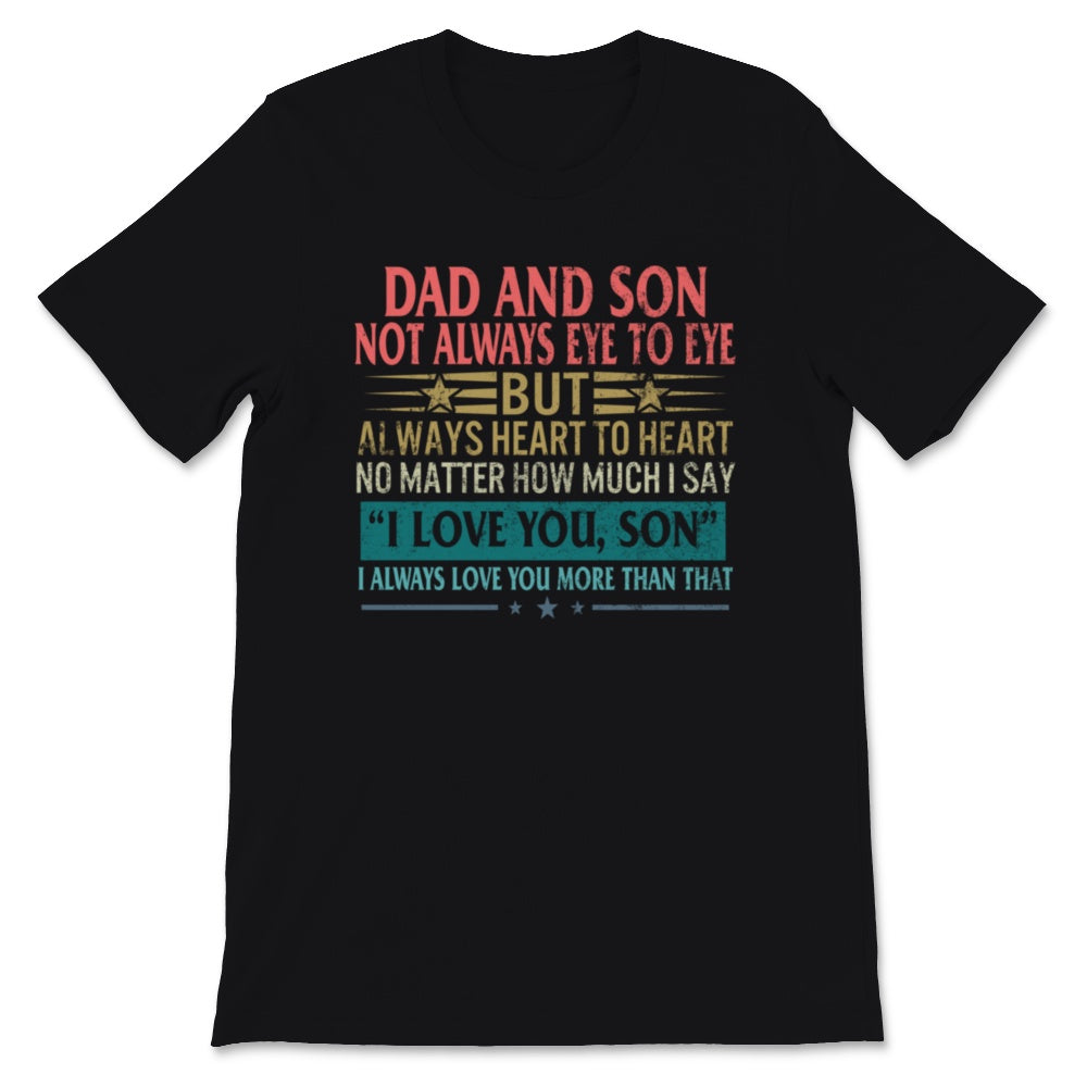 Dad And Son Shirt, Fathers Day Gift, Daddy And Me Outfit, Vintage Not