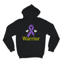 Load image into Gallery viewer, Hodgkin&#39;s Lymphoma Cancer Warrior Awareness Violet Ribbon I Wear
