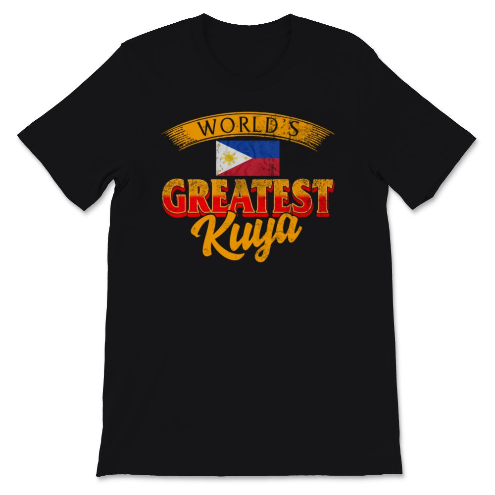 Funny Filipino Big Brother Shirt, World's Greatest Kuya Shirt,
