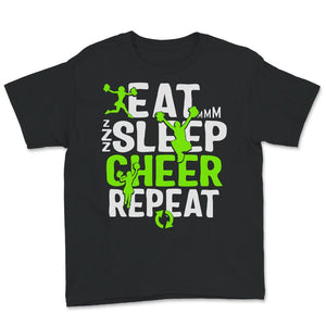 Cheer Shirts, Eat Sleep Cheer Repeat, Cheer Gifts, Cheer Mom, Cheer