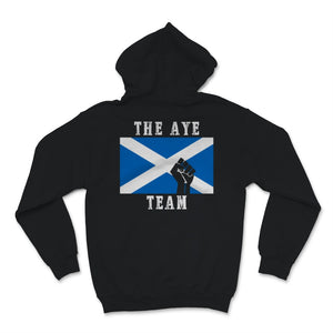 The Aye Team Scotland IndyRef2 Scottish Flag Independence Glasgow