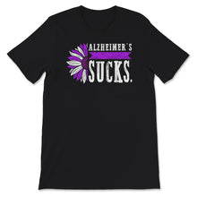 Load image into Gallery viewer, Alzheimer&#39;s  Awareness Shirt, Alzheimer&#39;s Sucks, Dementia Alzheimer&#39;s
