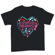 Load image into Gallery viewer, Respiratory Therapist Shirt, RT Care Week, Colorful Heart, RT Life,

