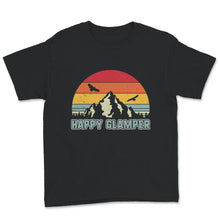 Load image into Gallery viewer, Happy Glamper Shirt, Glamping Hiking Tee, Luxury Camping, Glamper
