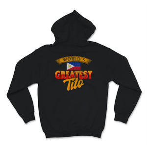 Funny Filipino Shirt, World's Greatest Tito Shirt, Uncle To Be,