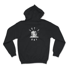 Load image into Gallery viewer, Ski Snowboard Shirt, Let&#39;s Ski, Cool Distressed Skiing Gift, Skiing
