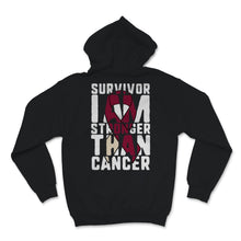 Load image into Gallery viewer, Throat Cancer Survivor I Am Stronger Than Cancer Oral Head Neck

