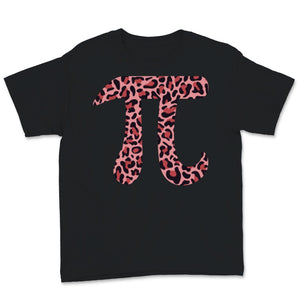 Pi Day Pink Leopard Print Trendy Pattern Math Teacher Student