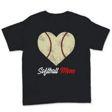 Load image into Gallery viewer, Softball Mom Sport Son Player Heart Lover Retro Mother&#39;s Day Gift for
