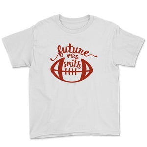 Future Mrs Smith Football Just Married Bachelorette Party Wedding