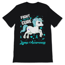 Load image into Gallery viewer, Fight For The Cure Ligma Awareness Blue Ribbon Cute Magical Unicorn
