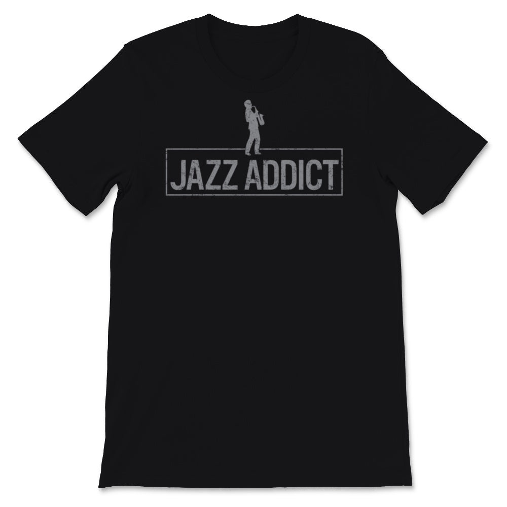 Jazz Addict Shirt, Gift for Musician, Jazz Music Lover, trumpet,