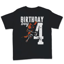Load image into Gallery viewer, 4th Birthday Party Boy 4 Years Old Dirt Bike Party Motocross
