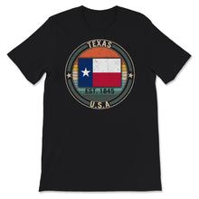 Load image into Gallery viewer, Texas Austin Flag Shirt, Vintage Texas Austin EST 1845 Souvenir Gift,
