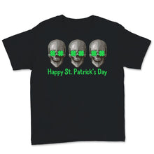 Load image into Gallery viewer, Happy St Patrick&#39;s Day Sugar Skulls Skeleton Death Green Shamrock
