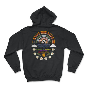 Occupational Therapy Shirt,  Occupation Facilitator, Occupational - Hoodie - Black