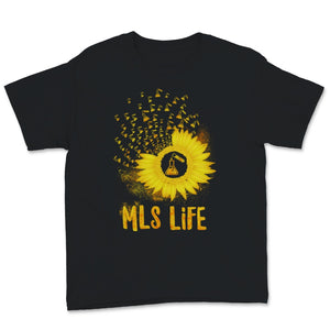 MLS Life Sunflower Medical Laboratory Scientist Science Funny Women
