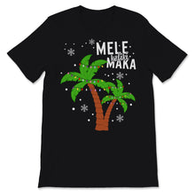 Load image into Gallery viewer, Mele Kalikimaka Shirt Flamingo Hawaiian Xmas Hawaii Merry Christmas
