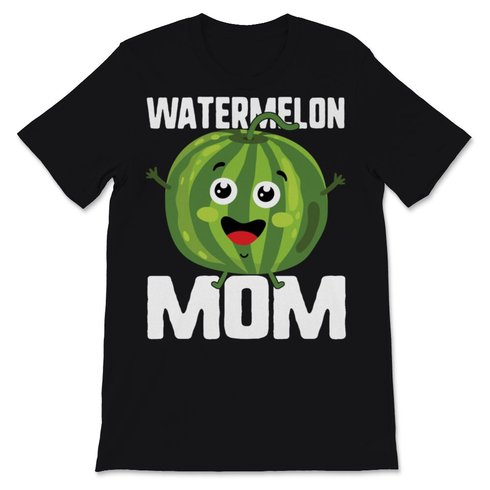 Mom Watermelon Mother's Day Funny Summer Fruit Beach Cute Graphic
