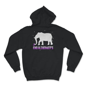 Alzheimer's  Awareness Shirt, End Alzheimer's Elephant, Dementia