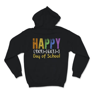 Math Formula Happy 100 Days Of School Shirt Virtual Teacher Distance