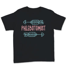 Load image into Gallery viewer, Phlebotomist Shirt Vein Whisperer Nurse Week Nursing School
