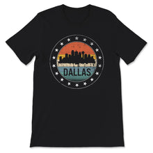 Load image into Gallery viewer, Dallas Skyline Shirt, Dallas Texas Skyline, Dallas Texas Cityscape
