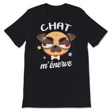 Load image into Gallery viewer, Chat T-shirt, Chat M&#39;énerve, Mignon Chaton Tee shirt Pour Femmes
