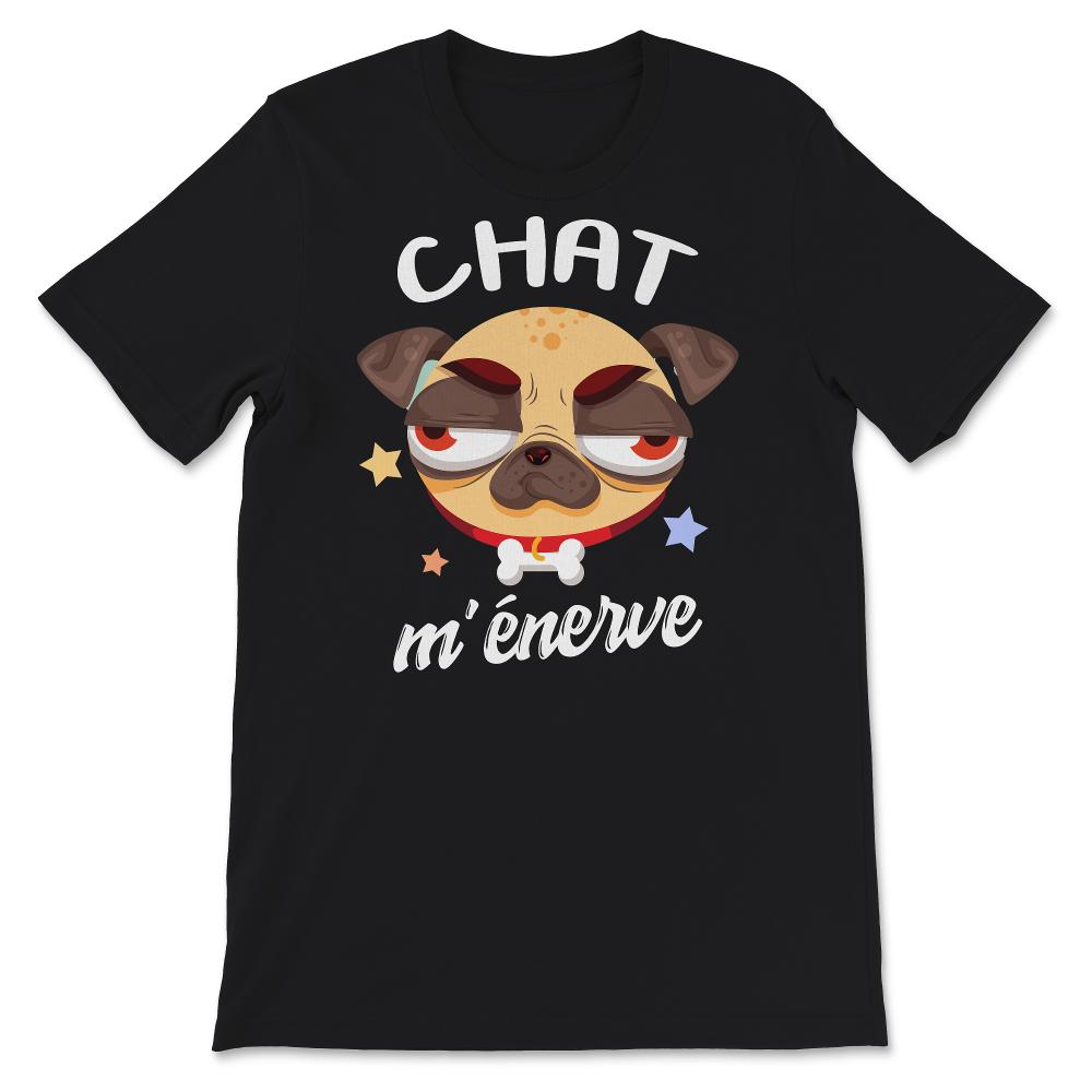 Chat T-shirt, Chat M'énerve, Mignon Chaton Tee shirt Pour Femmes