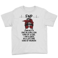 Load image into Gallery viewer, FNP Shirts for Women, Nurses Week, Nursing School Tee, Buffalo Plaid,
