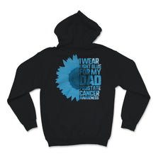 Load image into Gallery viewer, Prostate Cancer Awareness I Wear Light Blue For My Dad Sunflower
