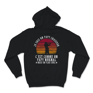 Je Suis Un Papy Chasseur Tee Shirt C'est Comme Un Papy Normal Mais