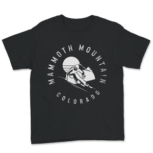 Mammoth Mountain Colorado Shirt, Graphic Ski Equipment Tee,