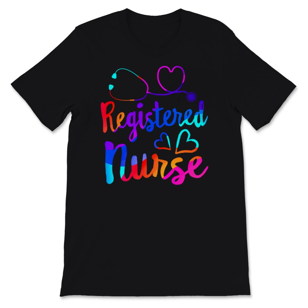RN Nurse Shirt Registered Nurse Nurses Week Nursing School Graduation