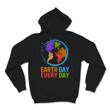 Load image into Gallery viewer, Earth Day Everyday World&#39;s Map Colorful Art Nature Pine Tree Green
