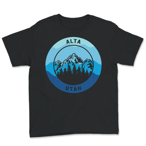 Alta Ski Resort Utah Shirt, Vintage Souvenir Skier Gift, Alta Skiing
