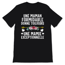 Load image into Gallery viewer, Tshirt mamie grand mere cadeau mamie formidable maman humour fête des
