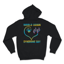 Load image into Gallery viewer, World Down Syndrome Day Awareness Socks Down Right Heart Love Perfect
