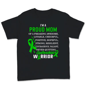 I'm Proud Mom of Gastroschisis Warrior Green Ribbon Birth Defect