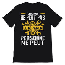 Load image into Gallery viewer, Papou bricolage tee shirt grand-pere homme humour cadeau anniversaire
