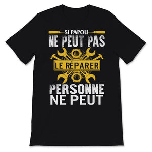 Papou bricolage tee shirt grand-pere homme humour cadeau anniversaire