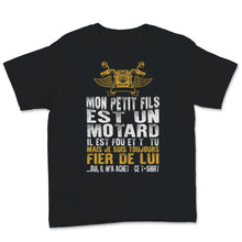 Load image into Gallery viewer, Motard Tshirt La Moto Petit Fils Grand Père Vintage Cadeau Pour

