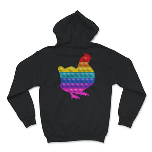 Chicken Lover Shirt, Kids Pop It Fidget Lover, ADHD Awareness Gift,