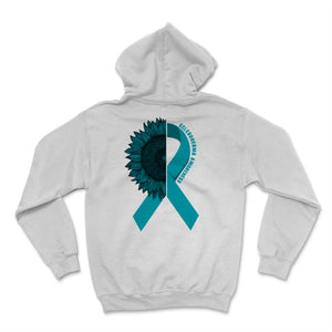 Scleroderma Awareness Sunflower Teal Ribbon June Systemic Sclerosis