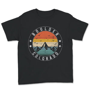 Boulder Colorado Shirt, Ski Mountain Tee, Skiing Lover Gift, Snow