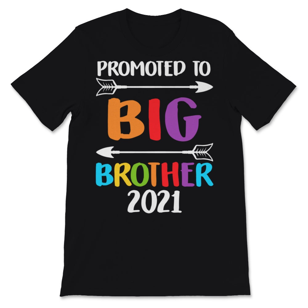 Promoted to Big Brother Shirt est 2021 Pregnancy Announcement Family